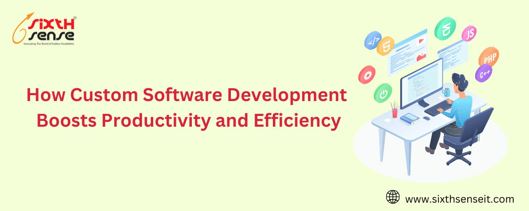 How Custom Software Development Boosts Productivity and Efficiency